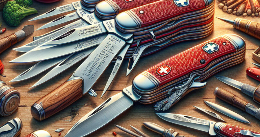 Noże Victorinox w hobby i rzemiośle.