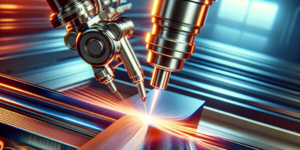 Laserpolieren von Metall für die Druckindustrie