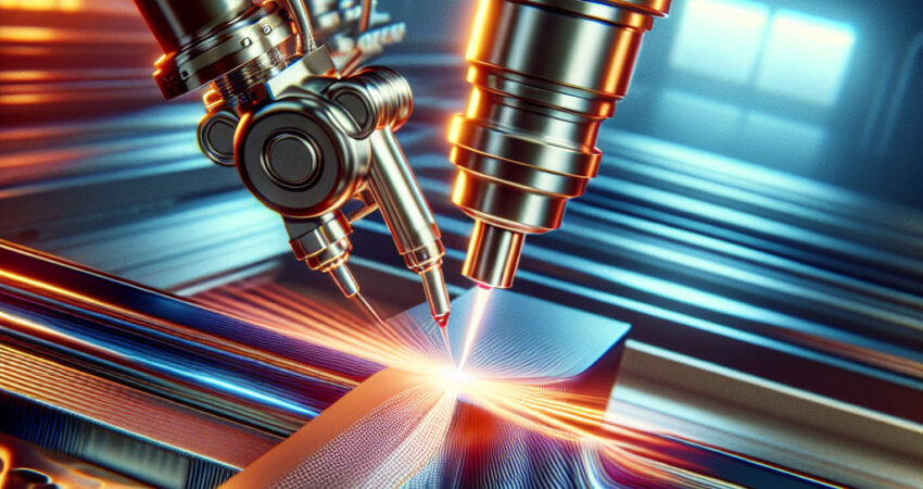 Laserpolieren von Metall für die Druckindustrie